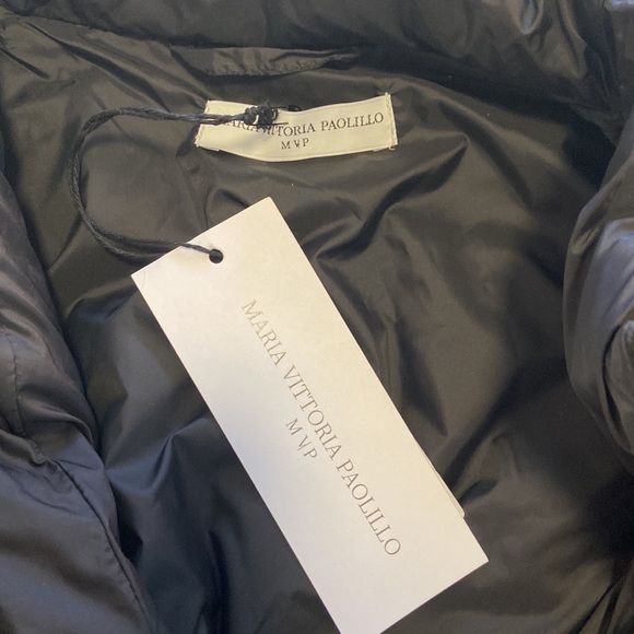 Maria Victoria Paolillo (MVP) black puffer jacket - Picture 5 of 7